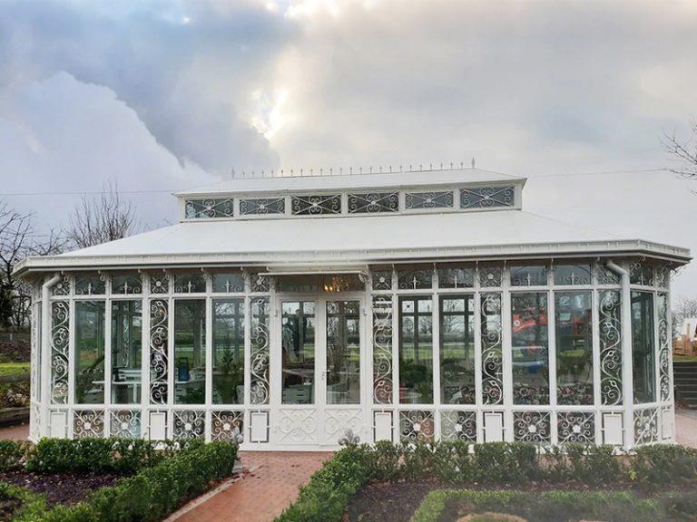 Victorian greenhouse, glass greenhouse, Victorian glass greenhouse for garden for sale YSGH-083